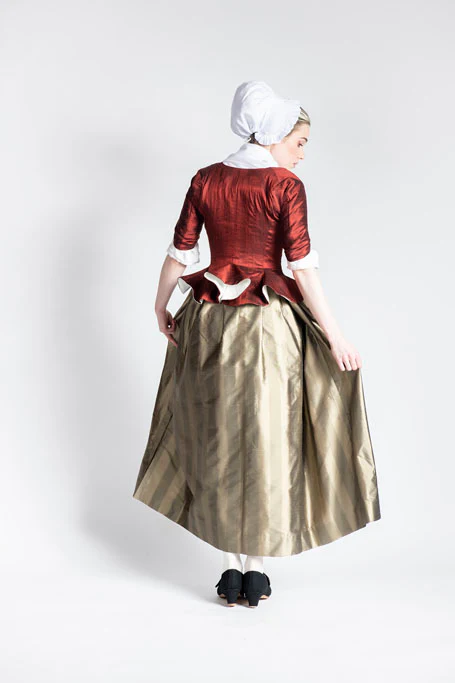 Red Silk Jacket | Fanfare - Image 2