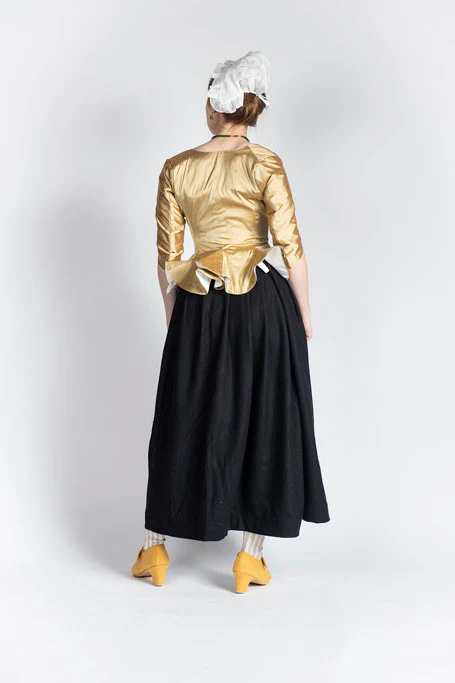 Gold Silk Jacket | Fanfare - Image 3