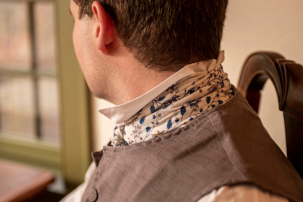 Slate Linen Waistcoat - Image 2