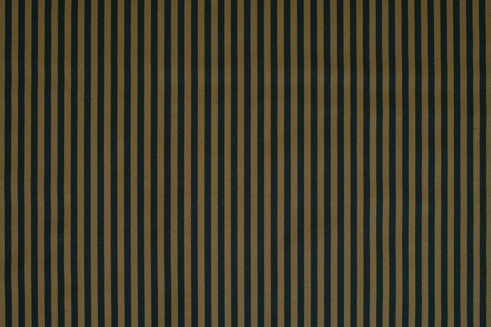 Green and Gold Stripe Silk