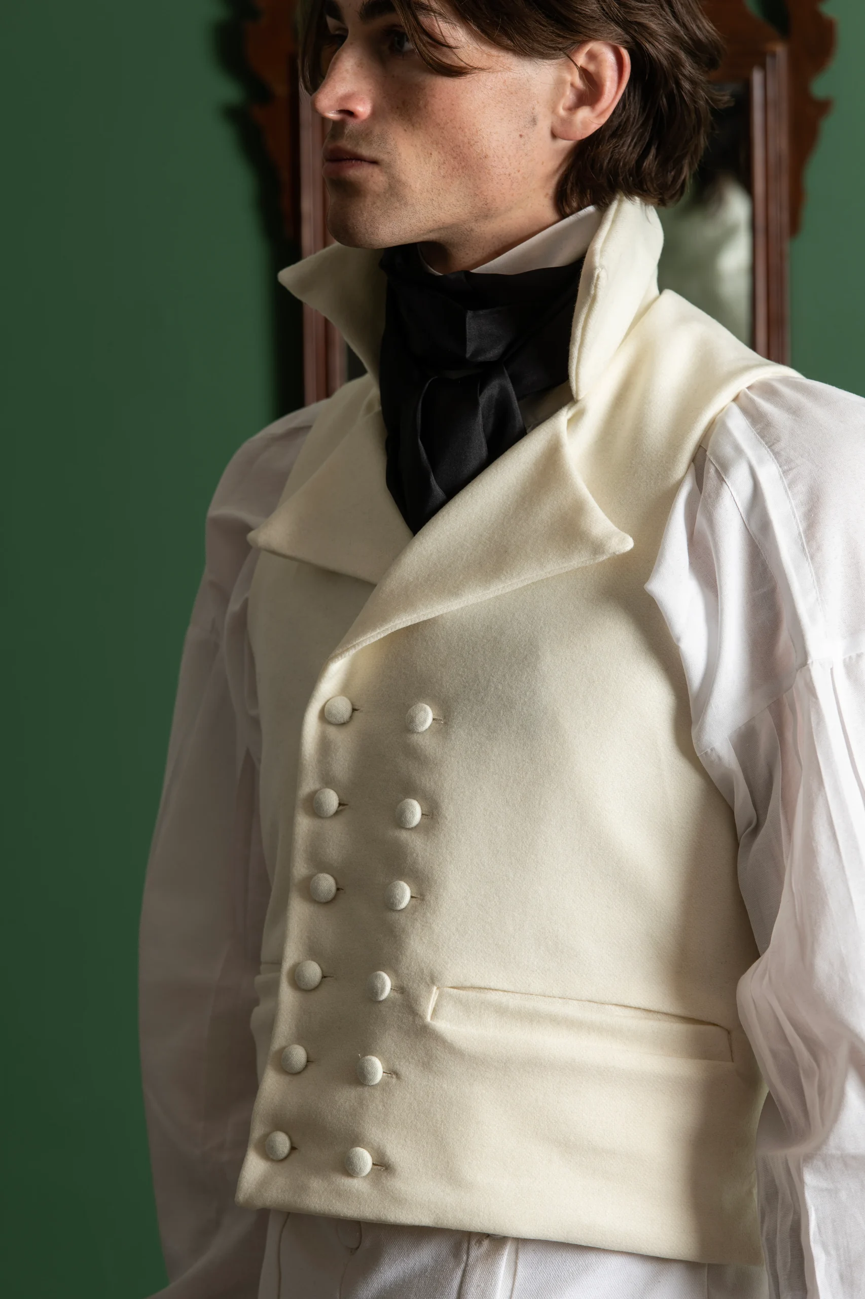 Regency Wool Waistcoat | Double Breasted - Image 3