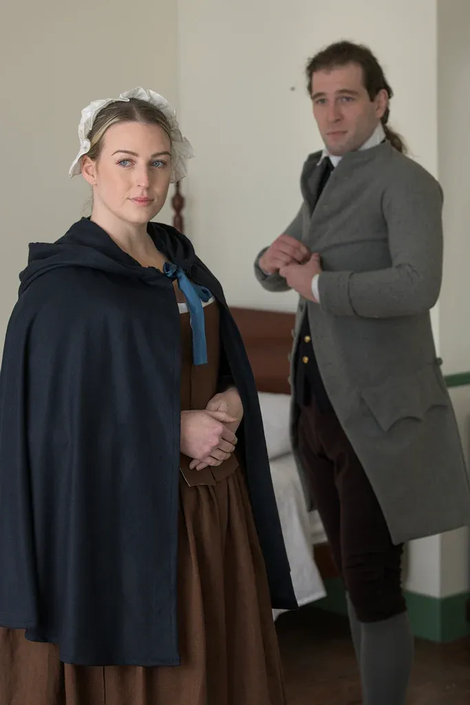 Blue Short Cloak - Image 5