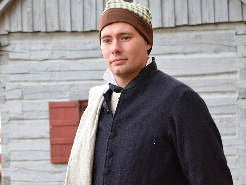 Wool 1770's Sleeved Waistcoat or Jacket - Image 4