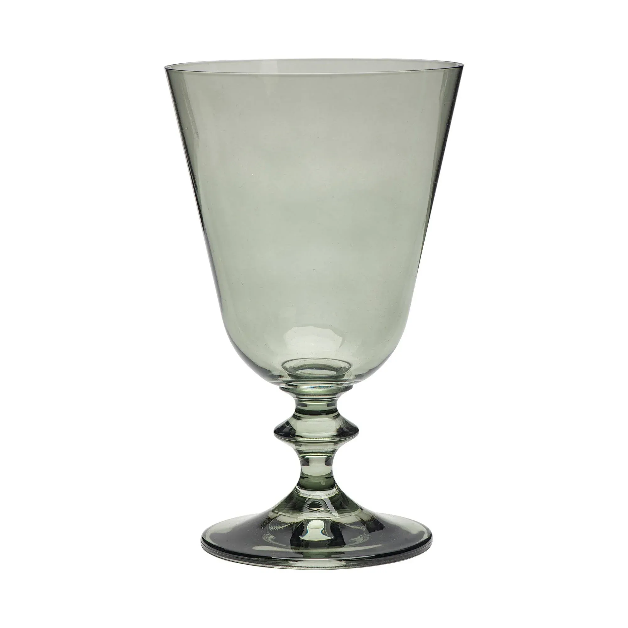Smokey Green Wine Glass - Image 4