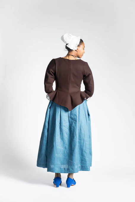 Brown Wool Jacket | Perky - Image 3